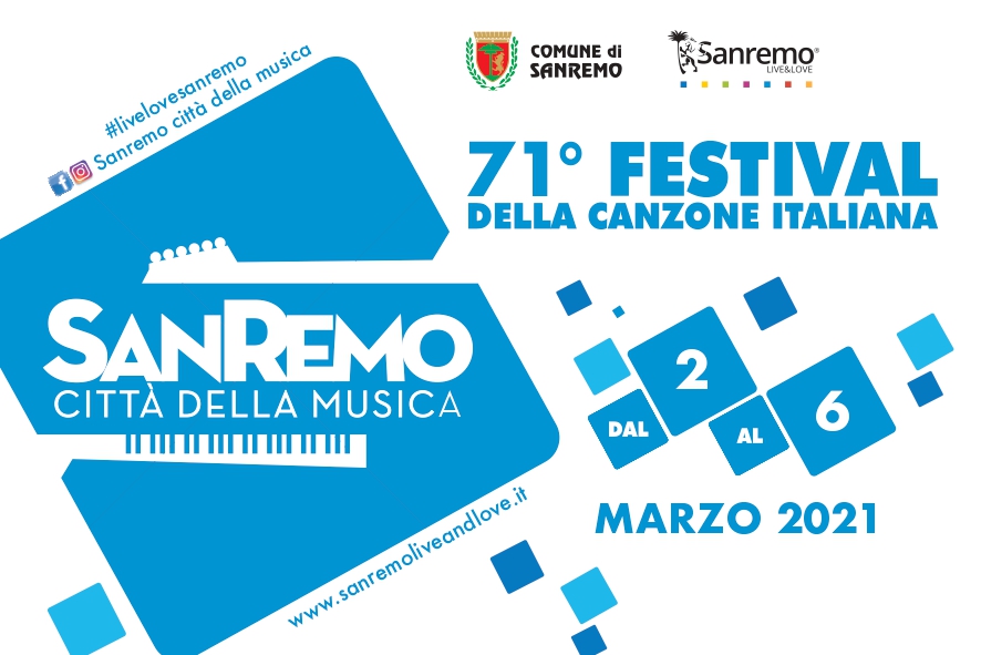 Festival 2021: cartolina del 71° Festival di Sanremo