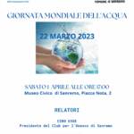giornata mondiale dell'acqua
