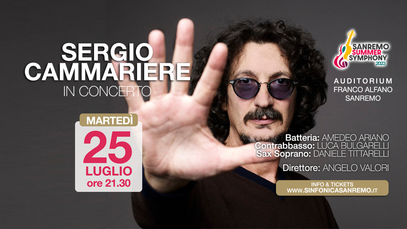 SERGIO CAMMARIERE IN CONCERTO