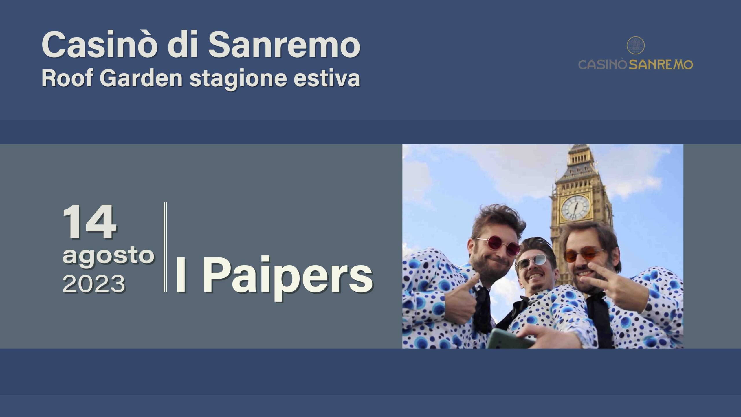 cena con spettacolo dei paipers