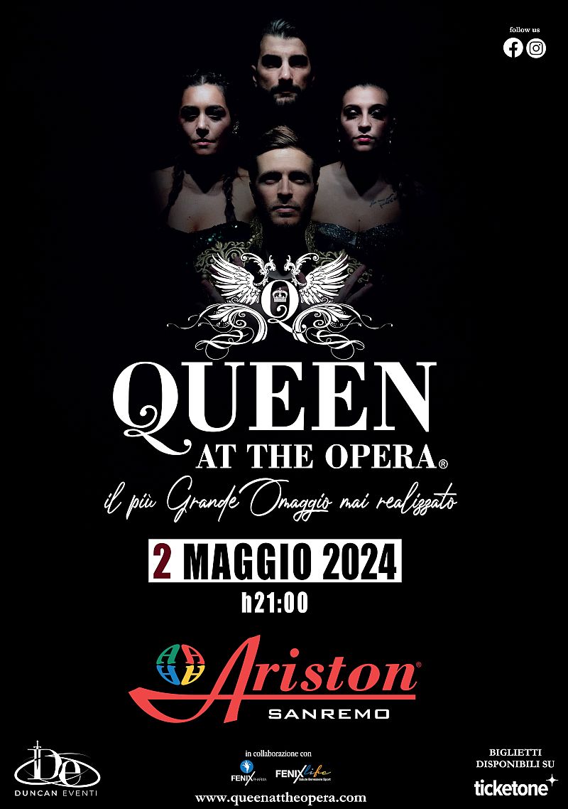 queen at the opera